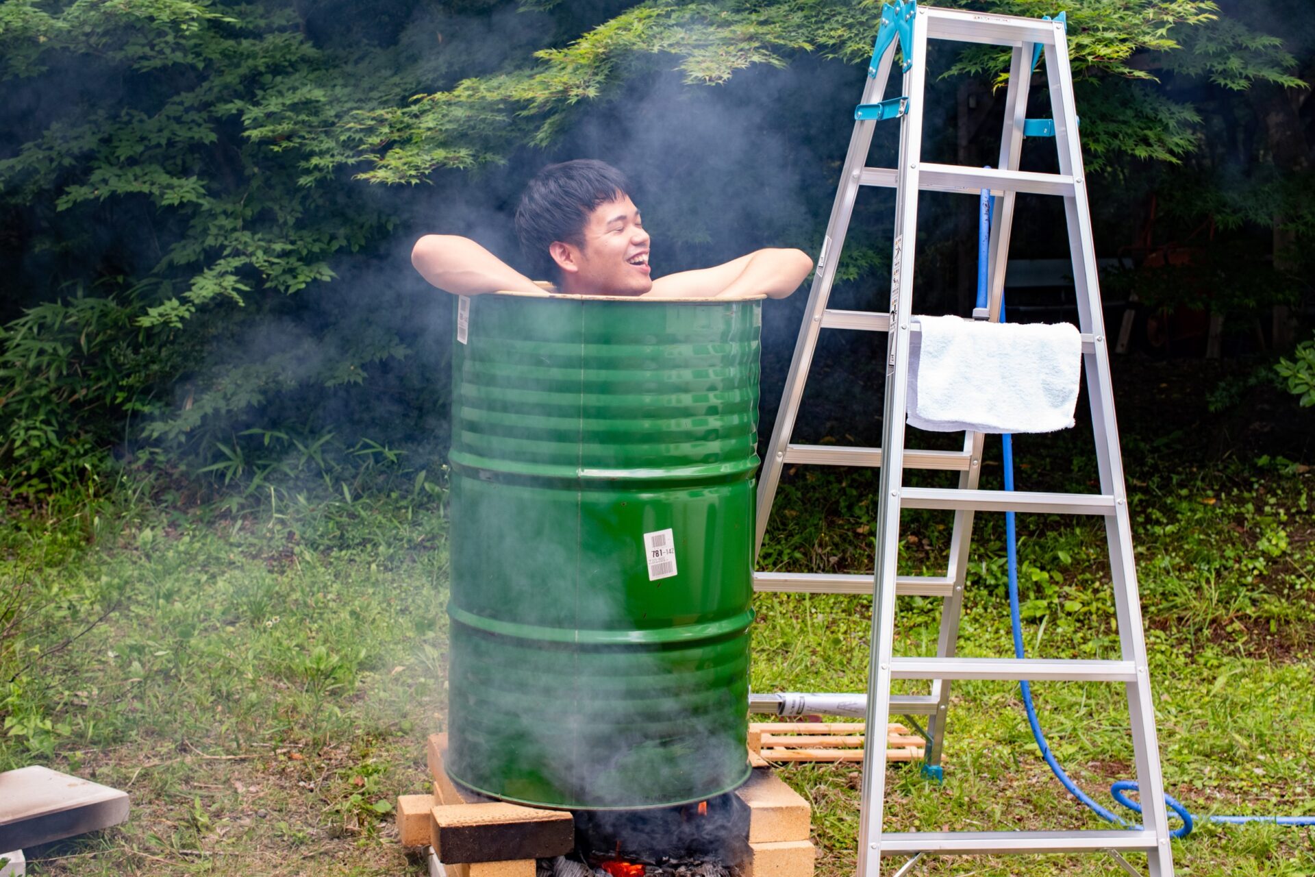 初心者向けアウトドア ドラム缶風呂は誰でも簡単に作れる ちゃーりーの那須高原ライフ